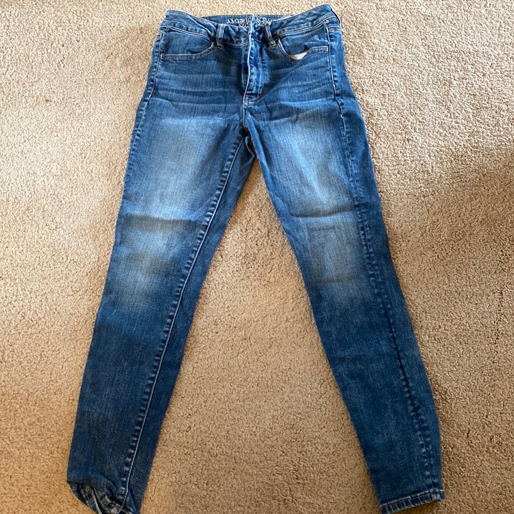 American Eagle Size 4 High Rise Jegging Jeans